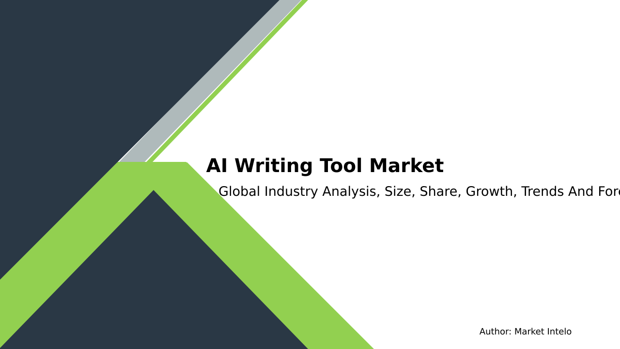 AI Writing Tool Market Research Report 2033